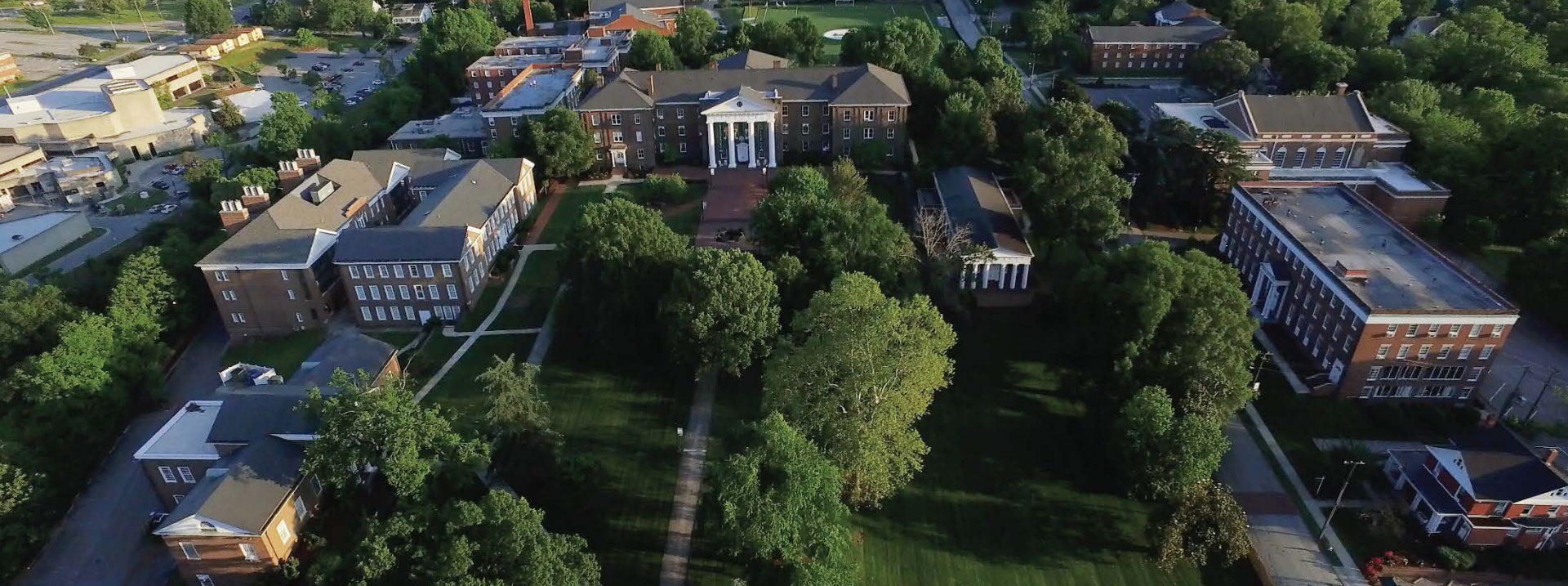 Greensboro College Campus Aerial Photo