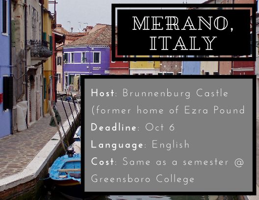 Greensboro College study abroad in Italy