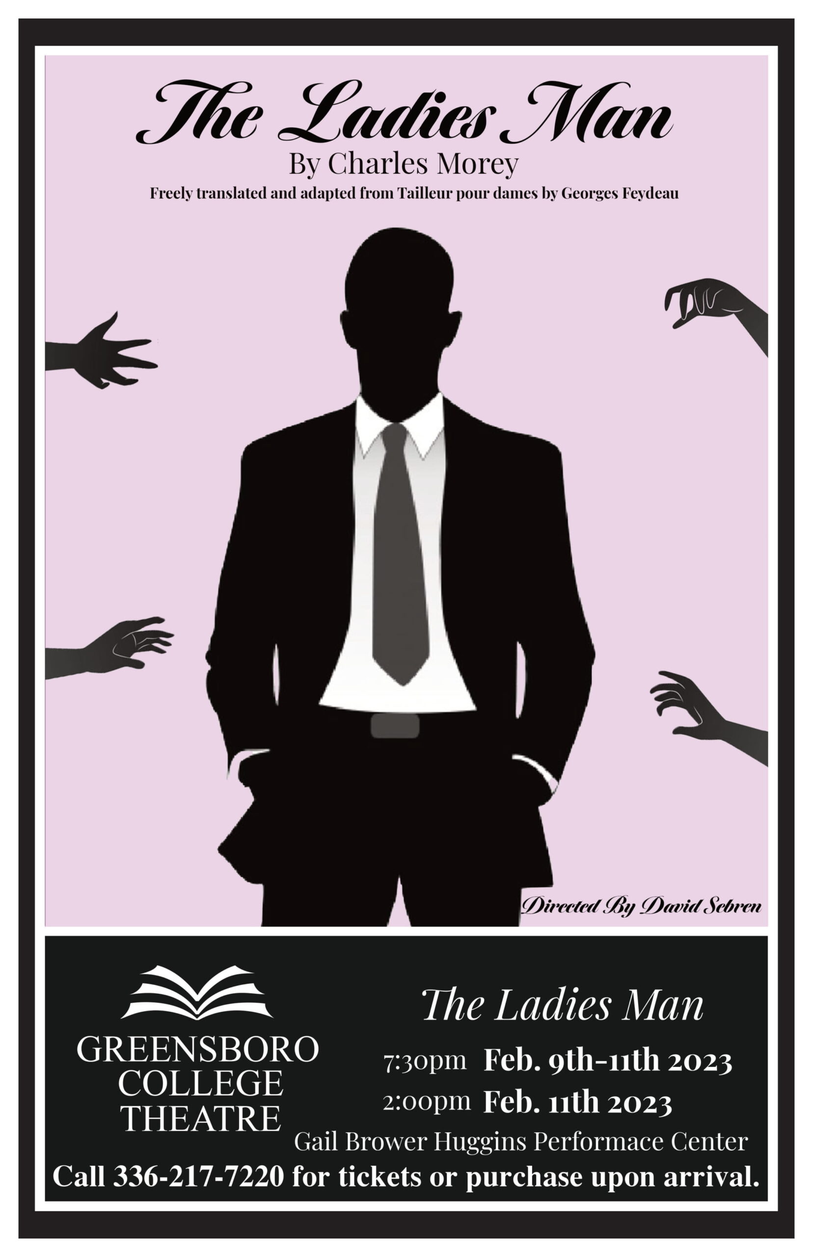 Greensboro College Theatre Department Presents The Ladies Man