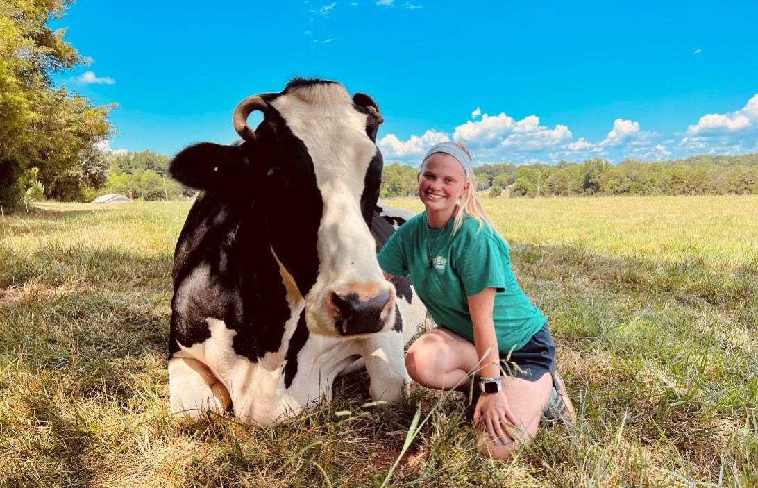 Greensboro College intern Jenna Endsley