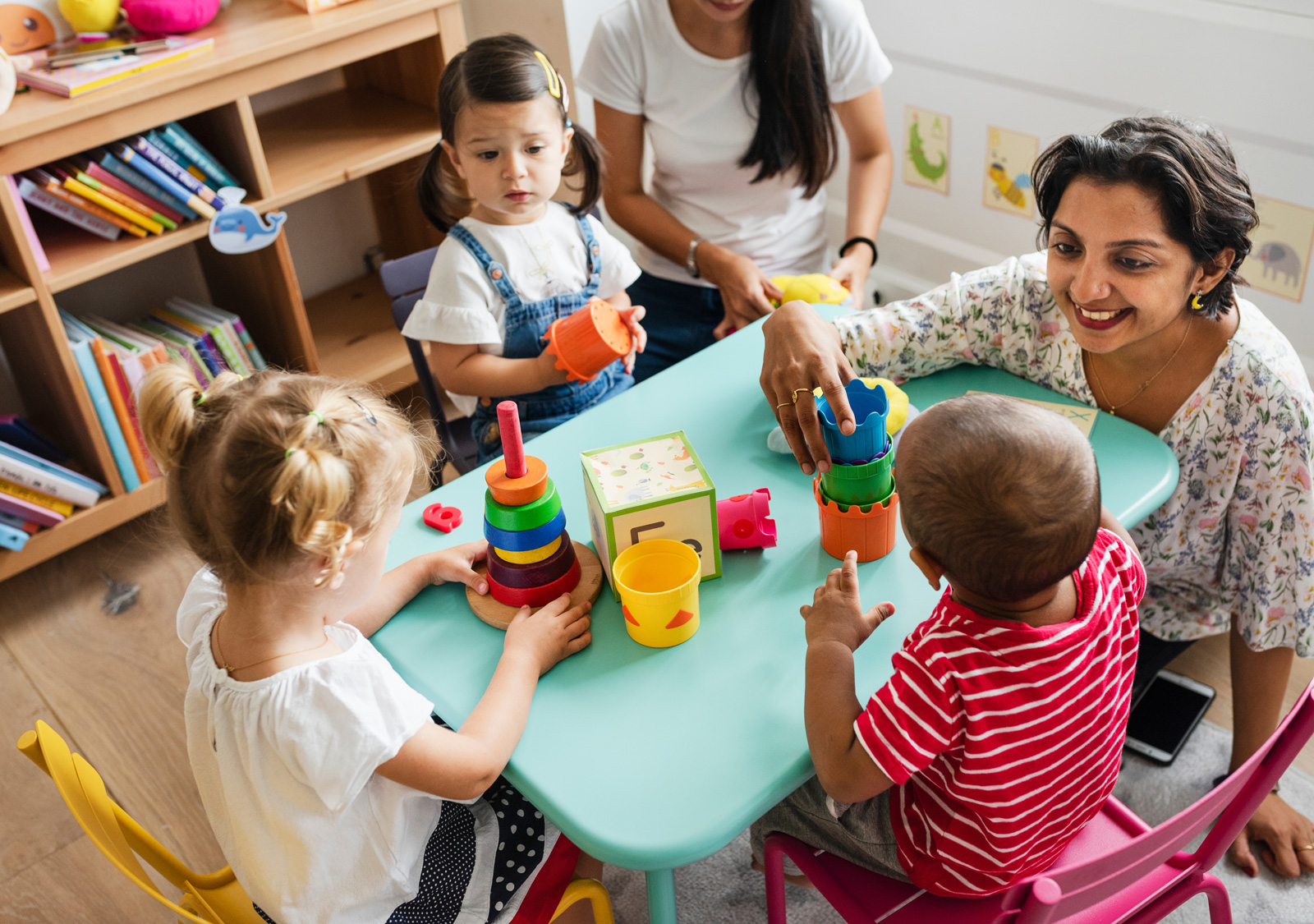 Greensboro College Birth-to-Kindergarten Masters graduate teaching toddlers