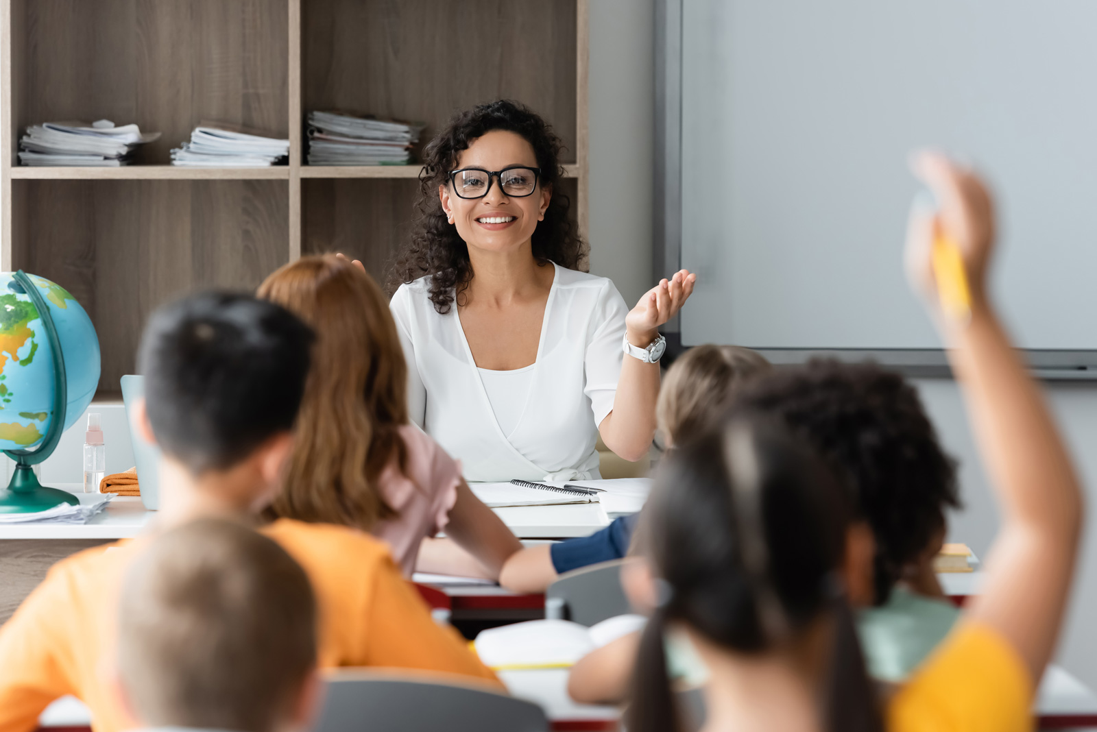 Greensboro College Special Education Masters graduate in class