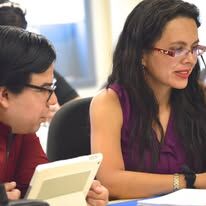 TESOL Students working