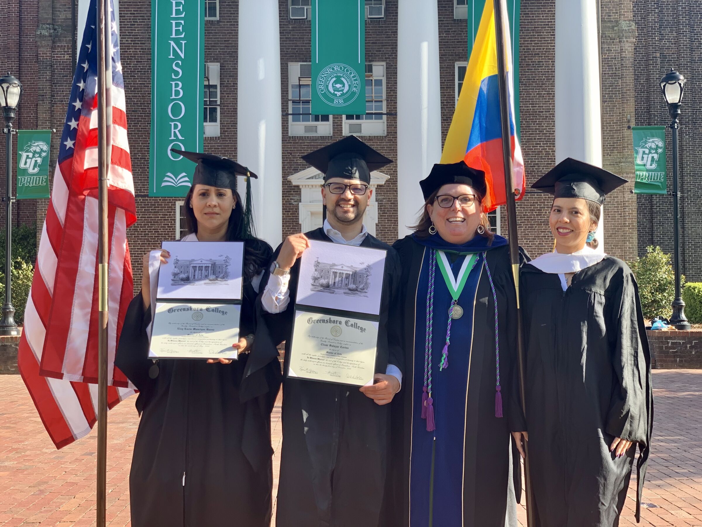 TESOL Graduates at Greensboro College.