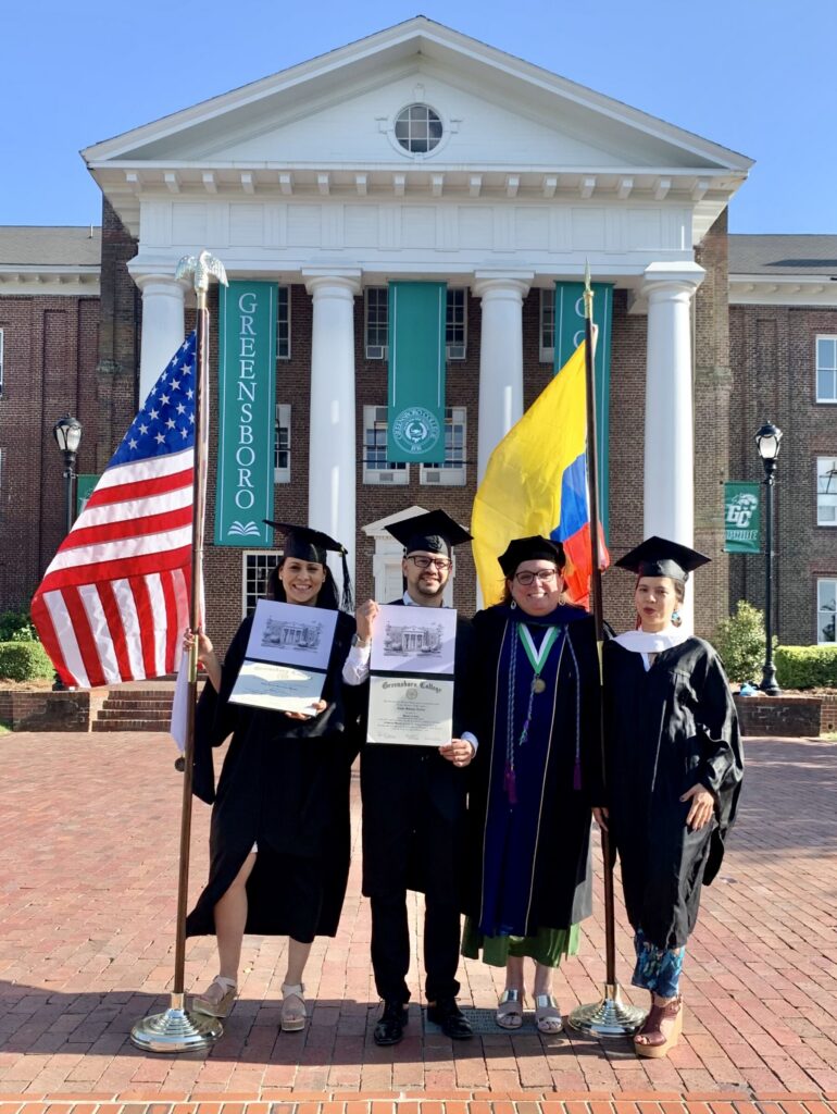 TESOL Graduates at Greensboro College.