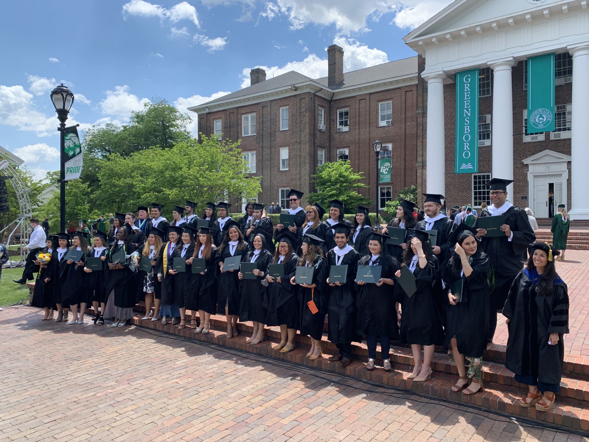 TESOL graduates at Greensboro College