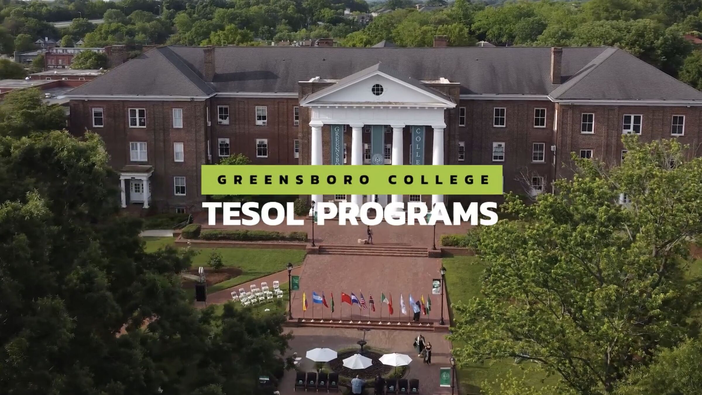 TESOL programs at Greensboro College video