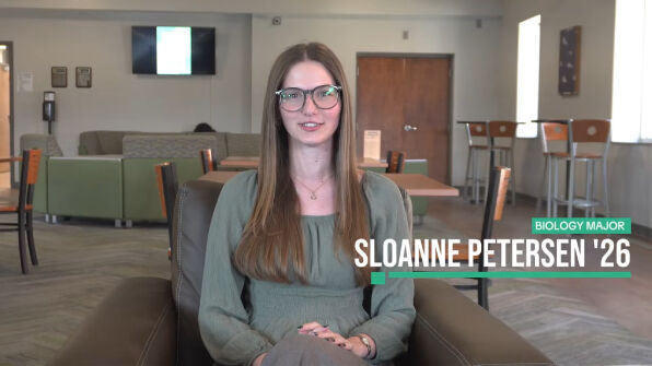 Sloanne Peterson, Class of '26 Biology Major